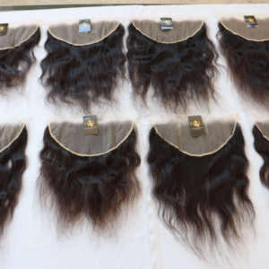 Perruque Lace Frontal Closure Remy péruvienne, cheveux humains vierges, Transparent, 4x4, 13x4 HD, densité 100%, vente en gros, 180% - Product Image 1