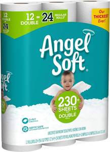 Papel Higiénico Angel Soft, 12 Mega Rollos = 48 Rollos Regulares, Más de 425 Hojas de 2 Capas por Rollo - Product Image 3