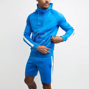 <b>Top</b> Quality Men Hoodie & <b>Shorts</b> <b>Set</b> Slim Fit <b>Top</b> Selling Men Hoodie & <b>Shorts</b> <b>Set</b> With Customized Logo - Product Image 1
