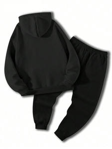 Wholesale Hoodie Jogger Set Custom Logo <b>Sweat</b>-suit OEM Private Label Streetwear Manufacturer for USA B2B Buyers Unisex Tracksuit - Product Image 3