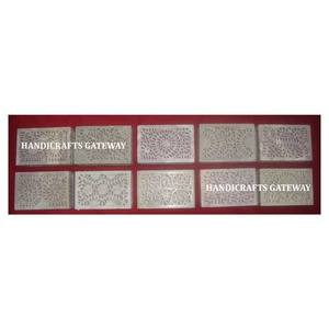 Piedra natural tallada a mano diferentes diseños cajas de joyería de forma rectangular para regalar y revender - Product Image 1