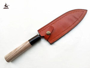 มีดเชฟครัวสีดำงานฝีมือแบบมืออาชีพใช้เองของขวัญสำหรับพ่อครัว - Product Image 3