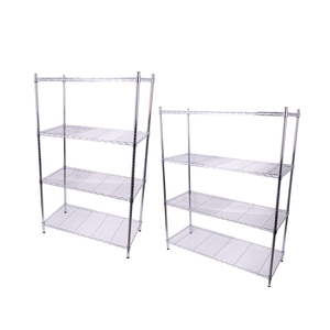 Étagères de rangement en métal à trois niveaux Conception à trois couches - Product Image 1