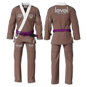 Nuevo diseño de alta calidad BJJ Gi Jiu-jitsu Kimono logotipo personalizado 100% algodón conjuntos de uniformes de entrenamiento de artes marciales - Product Image 3