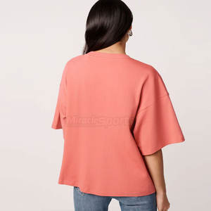 เสื้อยืดโอเวอร์ไซส์ของผู้หญิงเสื้อยืดโอเวอร์ไซส์แบบมีสไตล์ใหม่ - Product Image 3