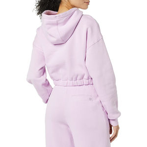 Nouveau meilleur arrivage de sweats à capuche pour femmes matériau en coton de qualité supérieure couleur attrayante pull sur logo personnalisé sweat à capuche lavable pour les femmes - Product Image 4