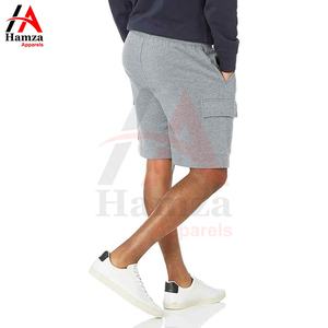 New Arrival Hot Selling <b>Fleece</b> <b>Shorts</b> High Waist Casual Fitness Wear Custom Made Drawstring Unisex Men's Cargo <b>Shorts</b> - Product Image 6