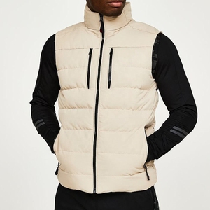 Gilet matelassé personnalisé de haute qualité avec logo pour hommes et femmes, léger, réversible, coupe-vent d'hiver avec poche et OEM - Product Image 1