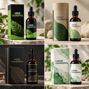 Gotas de Clorofila Líquida de Marca Privada OEM, 6000 mg, 2 oz, Suplemento Herbal, Fórmula Personalizada, Logotipo Personalizado - Product Image 5