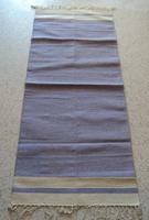 Alfombra de Corredor Personalizable, Tejida a Mano, de Algodón, Moderna, Antideslizante, Lavable, Ecológica, con Rayas, para Hogar, Cocina, Dormitorio, Yoga