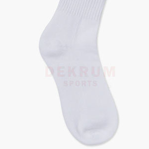 Chaussettes noires respirantes décontractées pour hommes, de haute qualité, durables avec motif de logo personnalisable, antidérapantes, quantité minimale de commande 10 paires - Product Image 5