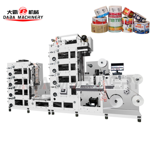 Máy in nhãn tự động DABA, máy in <span class=keywords><strong>flexo</strong></span> đa màu cho nhãn giấy, màng, nhãn dán - Product Image 1