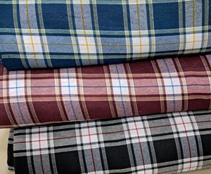 เสื้อและชุดเดรสผ้าลินินแถบสี100% สำหรับเสื้อผ้าโดย RF ทอจากฝรั่งเศสแบบเรียบใส่สบาย - Product Image 3