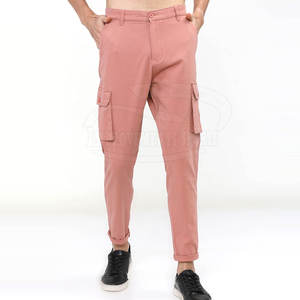 Pantalon cargo pour hommes de quantité minimale de commande basse en gros Pantalon cargo pour hommes fabriqué en usine Pantalon droit au design unique pour hommes - Product Image 1