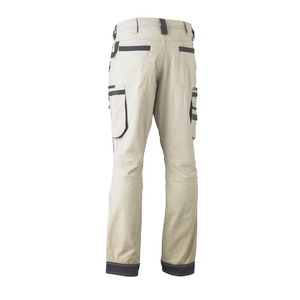 Pantalons de travail extensibles résistants aux déchirures sur mesure d'usine Pantalons cargo élastiques robustes avec genoux renforcés OEM/ODM acceptés - Product Image 2