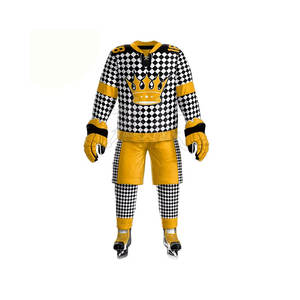 Nouvel uniforme de Hockey sur glace uni populaire, meilleure qualité, nouveau Design, chemises de Hockey sur glace sur mesure pour jeunes - Product Image 1