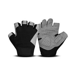 Weightlifting Anti-Slip Breathable Half <b>Finger</b> Fitness Gym <b>Gloves</b> for Cycling Powerlifting - Product Image 2