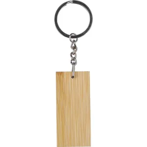 Portachiavi e Moschettone Personalizzati in Bambù Geoffrey - Gadget Promozionali Personalizzabili - Product Image 2