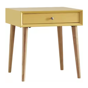 โต๊ะข้างเตียงแบบเรียบง่ายทันสมัยไม้สักคุณภาพสูงสำหรับอพาร์ทเมนต์ห้องนอนหรือโรงแรมส่งออกจากชวากลางอินโดนีเซีย - Product Image 4