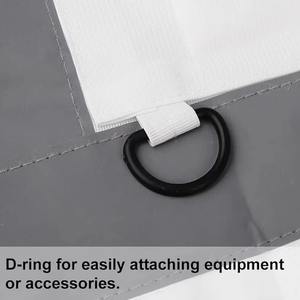 Workwear Reflective Safety <b>Vest</b> with Pockets Casual Breathable High Visibility <b>Men's</b> <b>White</b> <b>Vests</b> for Construction - Product Image 6