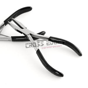 Top Best Quality 2000s Hair Extensions Tools 5 pouces Sliver Color Pince à sertir avec perles plus proches en acier - Product Image 2