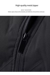 Chaqueta Impermeable para Hombre, Nueva Colección 2026, Precio de Fábrica en Bangladesh y China, Chaqueta Acolchada de Invierno, Cortavientos, Forrada con Algodón - Product Image 5