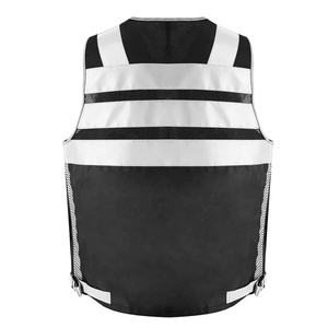 Chaleco de Seguridad Reflectante para Hombre, Diseño Ligero y Transpirable, Ideal para Trabajos Nocturnos en Carreteras y Construcción, Alta Demanda - Product Image 3