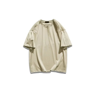 เสื้อยืดดีไซน์หรูหราขนาดใหญ่พิเศษ ปี 2026 ผ้าถักหนา 350GSM ทรงไหล่ตก พิมพ์ลายเต็มตัว สไตล์สตรีทแวร์ - Product Image 4