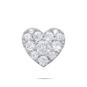Colgante con Diseño de Corazón de Diamante Redondo - Product Image 1