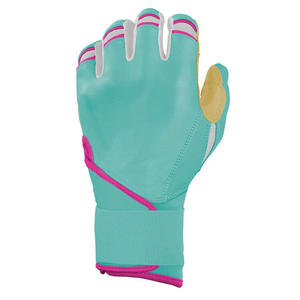 Gants de baseball en cuir antidérapants avec logo et design personnalisés, qualité professionnelle, gants de frappe pour adultes - Product Image 2