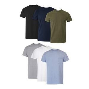 Custom Made Mens Cotton <b>T</b> <b>Shirt</b> with Embroidered Logo Factory Supply - Product Image 3