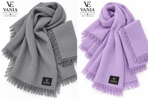 Foulard Hijab Plissé Uni en Soie Modal Crêpée pour Femme, Doux et Idéal au Quotidien - Product Image 4