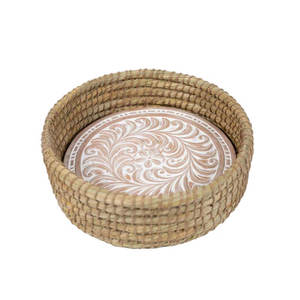 Toasty Bread <b>Basket</b> Stylish Woven Serving <b>Basket</b> for Bread Rolls Pastries & for Home Kitchen Restaurants - Product Image 1