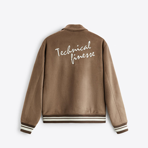 DR ARIFS INTERNATIONAL 2024 Chaqueta universitaria de lana de diseño personalizado Ropa deportiva de invierno sin género con nuevos parches al por mayor - Product Image 6