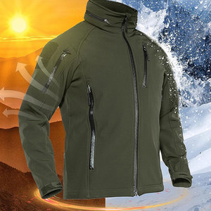 Chaquetas de seguridad de nailon para hombre, chaqueta de invierno de tamaño personalizado para hombre, chaquetas de seguridad de alto rendimiento a prueba de agua para hombre - Product Image 6