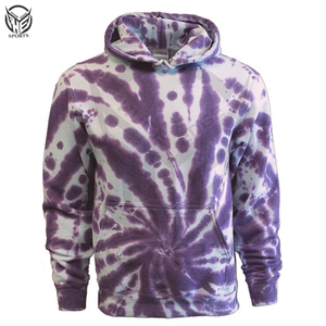 Matériau premium de haute qualité meilleur design hiver chaud prix de gros Tie Dye Hoodie pour hommes. - Product Image 2