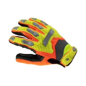 Gants de travail multi-usages en cuir de chèvre avec protection TPR contre les chocs, pour les saisons fraîches et hivernales - Product Image 2