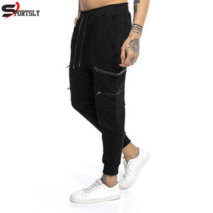 Pantalons de sport en molleton, bas en tissu polaire, taille élastique, léger, décontracté, 100% coton, pantalons de sport pour hommes, joggers - Product Image 3