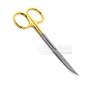 Instrumentos quirúrgicos Iris Tijeras Acero inoxidable Oftálmico Recto y curvo CE Aprobado Iris Tijeras Acero inoxidable - Product Image 1