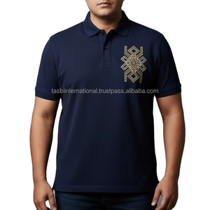 Camisetas Polo de Algodón Piqué Premium para Hombre, Tallas Grandes, con Bordado Intrincado, Camisetas Polo Bordadas para Hombre, Tallas Grandes y Altas - Product Image 6