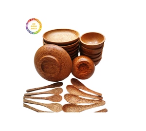 Cuencos de madera de alta calidad 100% Tamaños personalizables de madera vietnamita disponibles desde 99GD - Product Image 1