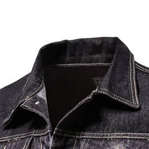 Chaquetas de mezclilla para hombre de ropa informal Chaquetas de mezclilla para hombre transpirables a precio razonable - Product Image 5