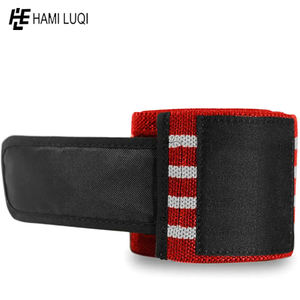 Enveloppe de genou en coton avec élasticité-Idéal pour l'haltérophilie, la dynamophilie et les entraînements de gymnastique | Équipement de fitness confortable - Product Image 2