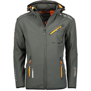 Puños elásticos Premium ajustable con capucha Softshell invierno prendas de vestir chaqueta para hombres clásico transpirable impermeable chaqueta para hombre - Product Image 2