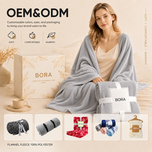 Couverture Raschel tricotée sur mesure OEM ODM ultra douce, couverture de lit moelleuse, plaid luxueux et confortable pour canapé et avion, toutes saisons - Product Image 1