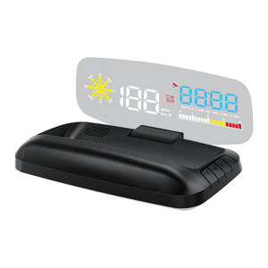 WiiYii <span class=keywords><strong>C5</strong></span> GPS Navigation Speedometer OBD2 Scanner Noir Écran LED 3,5 pouces Outil <span class=keywords><strong>de</strong></span> diagnostic HUD Adaptation universelle Garantie <span class=keywords><strong>de</strong></span> 2 ans - Product Image 1