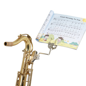 Supports de partitions pour saxophone, trompette, flûte, instruments à vent, <span class=keywords><strong>trombone</strong></span>, lyre, et supports de partitions de marche - Product Image 4