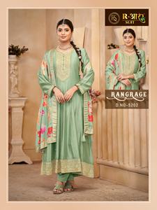 Vente à chaud Nouveau costume Anarkali Salwar avec Dupatta et Palazzo assortis pour les femmes Styles ethniques disponibles aux prix de gros - Product Image 5