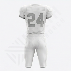 Uniforme de Fútbol Americano Más Vendido, Talla Grande, Última Colección, Impresión Digital, Manga Larga, Ropa Profesional para Equipos, 100% - Product Image 2