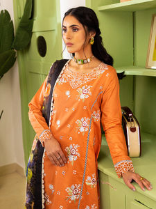 Pure Lawn Printed Lace Salwar Kameez Indian Pakistani Traje de tres piezas para mujer Verano Hasta el suelo Ropa de fiesta de secado rápido - Product Image 6